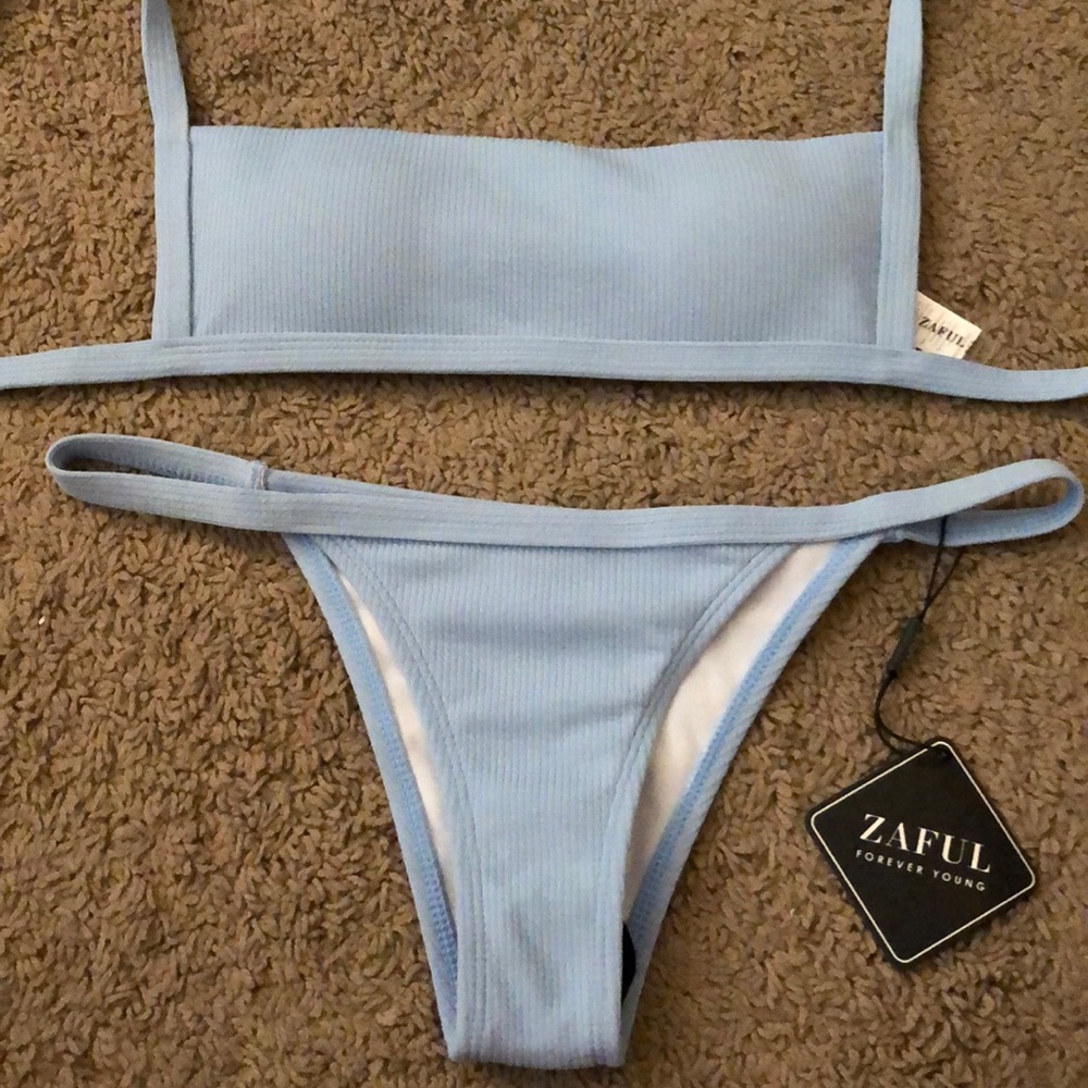 Brand new blue bikini zaful